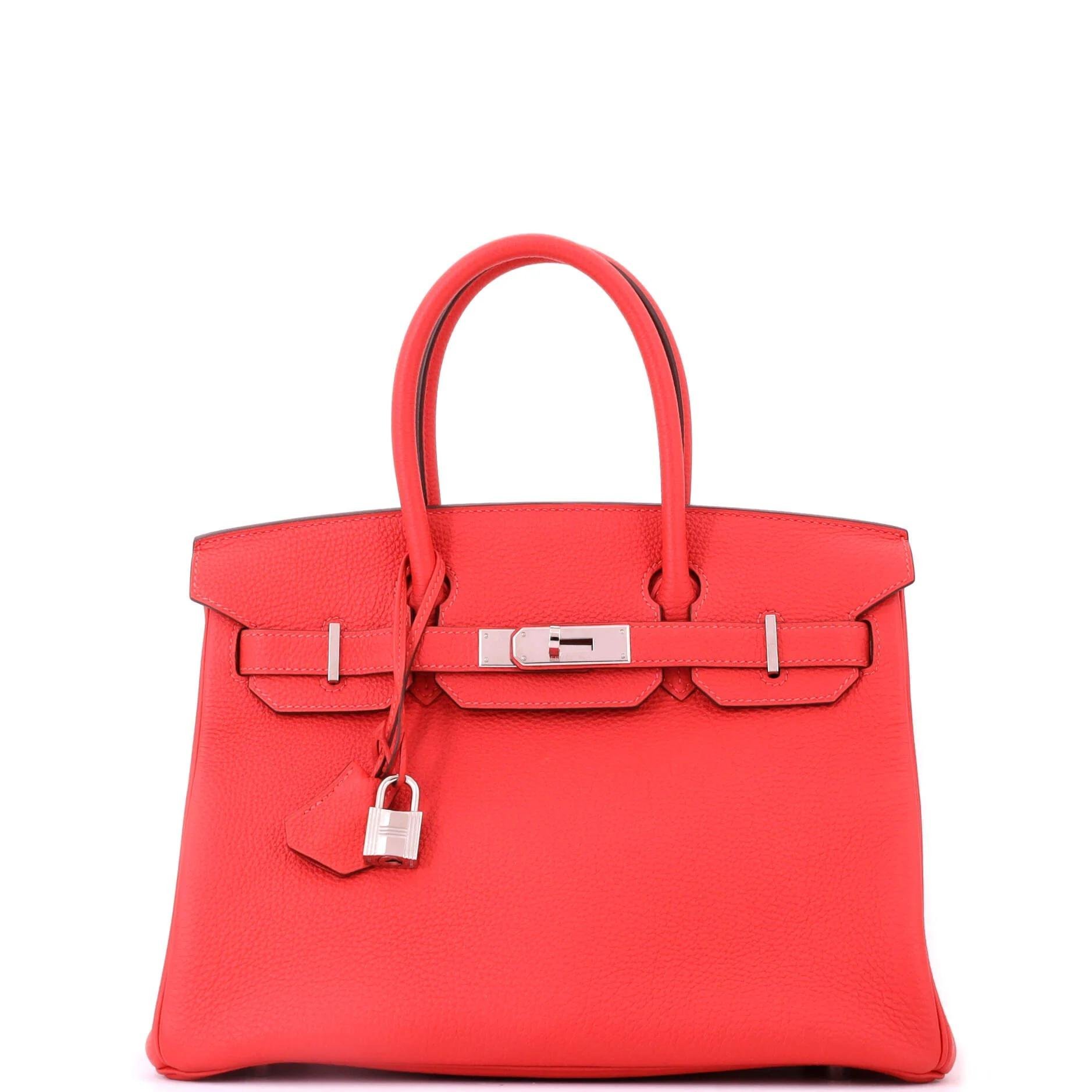 Birkin 30 leather tote
