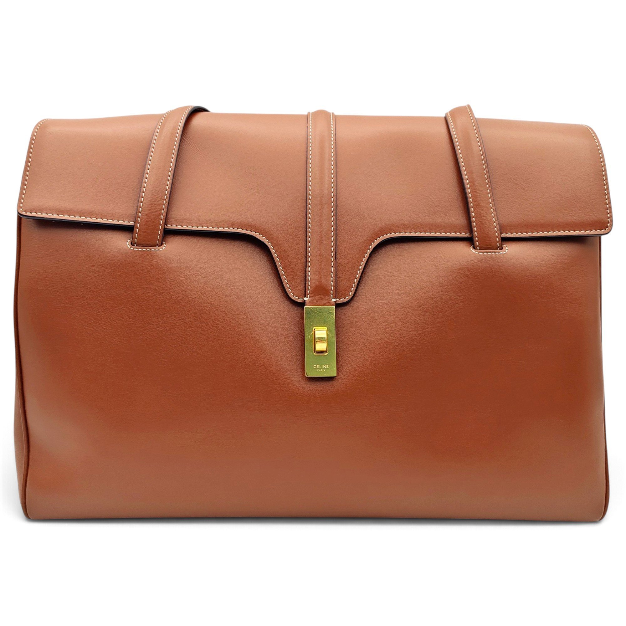 Sac 16 leather handbag