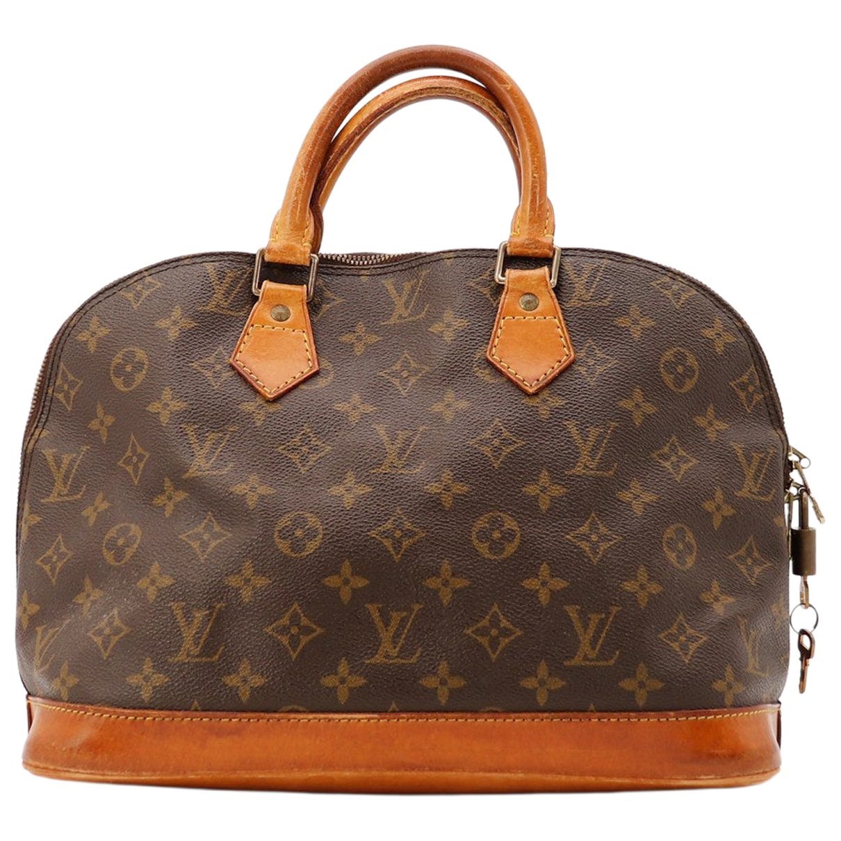 Alma leather handbag