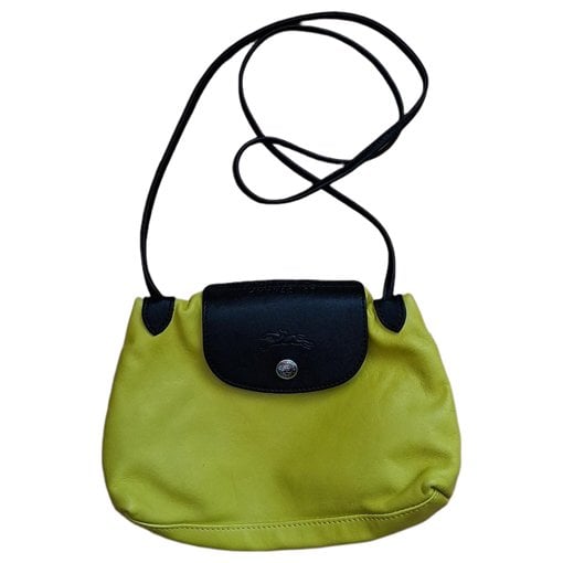 Pliage leather crossbody bag