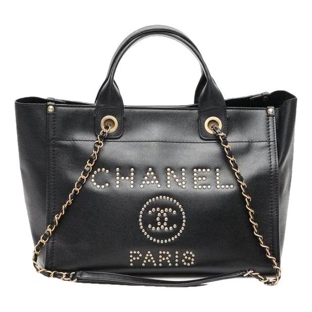 Deauville leather tote