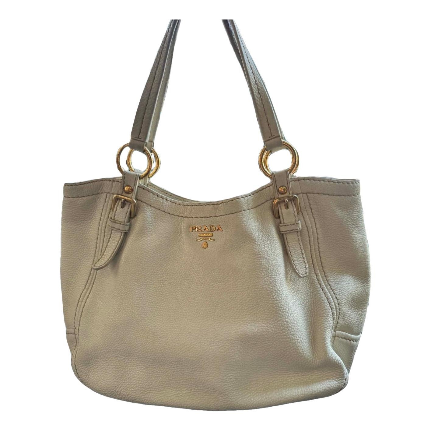 Leather tote