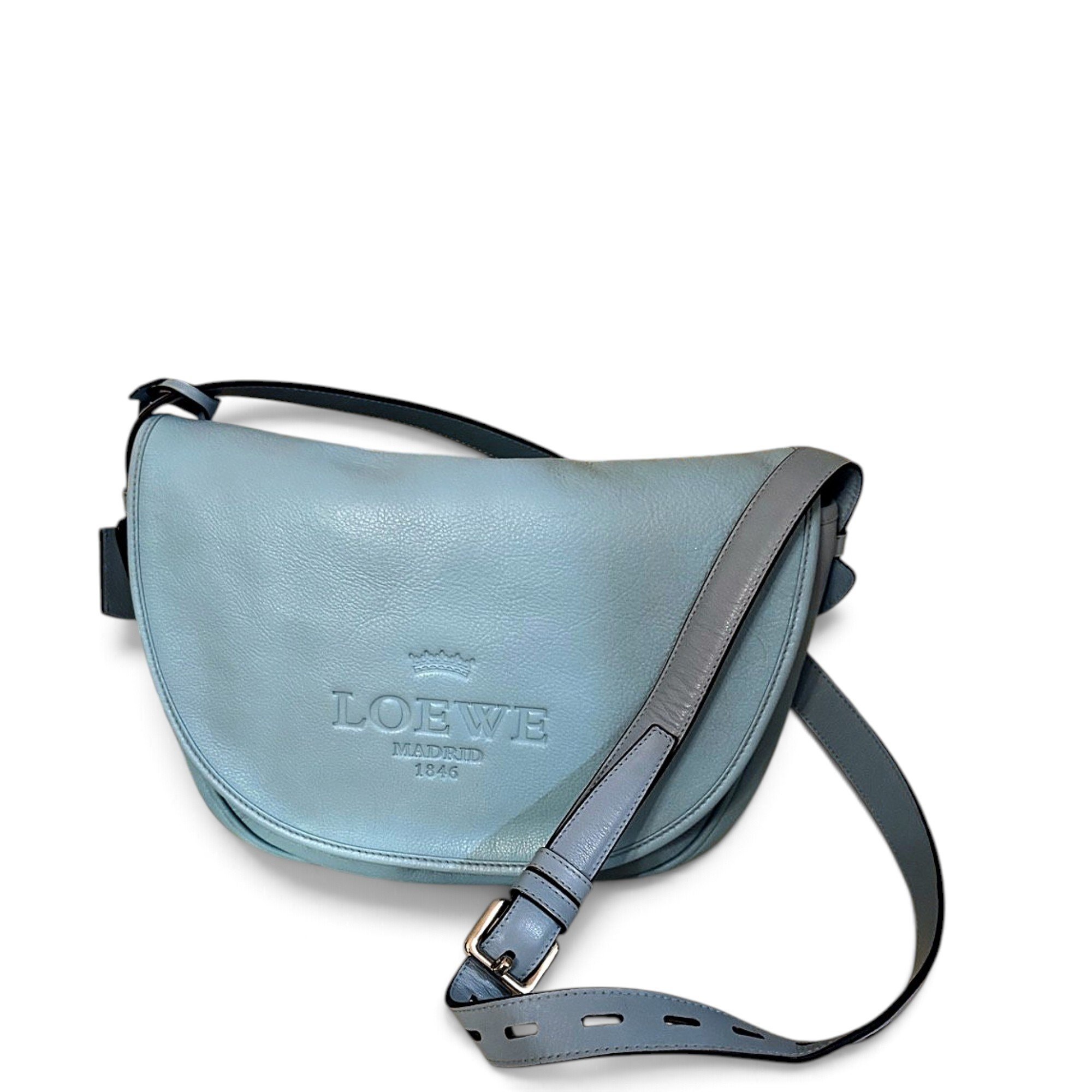 Leather crossbody bag