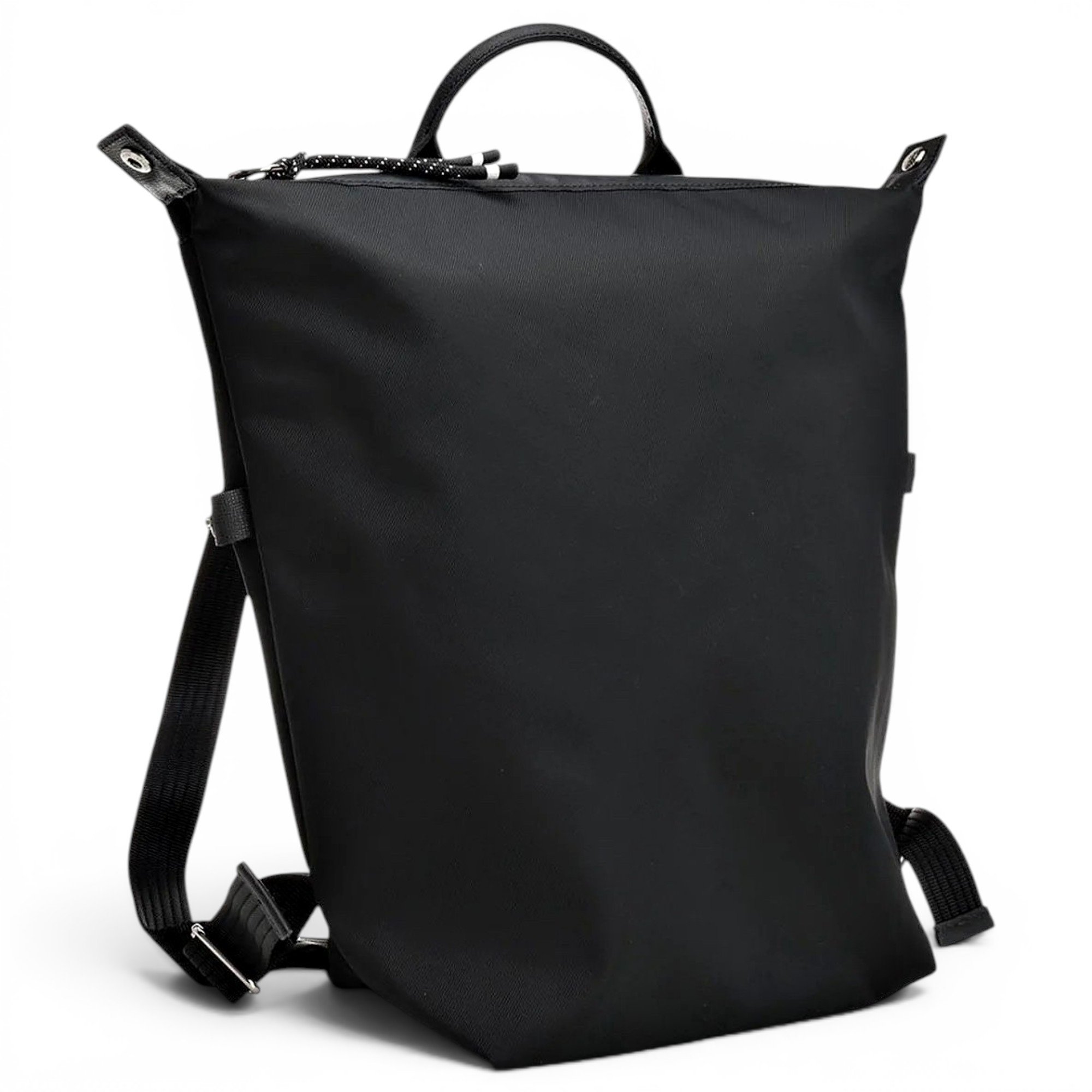 Longchamp Pliage leather backpack