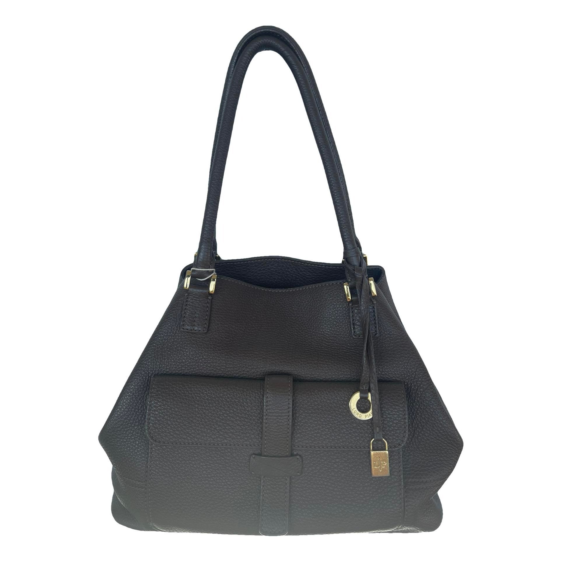 Leather handbag