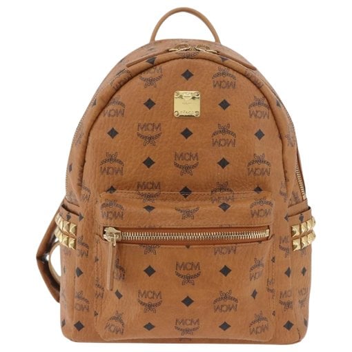 Leather backpack