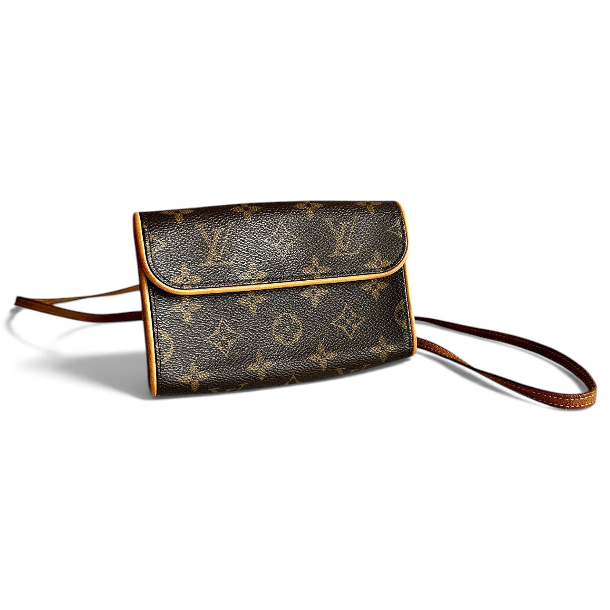 Twin leather crossbody bag