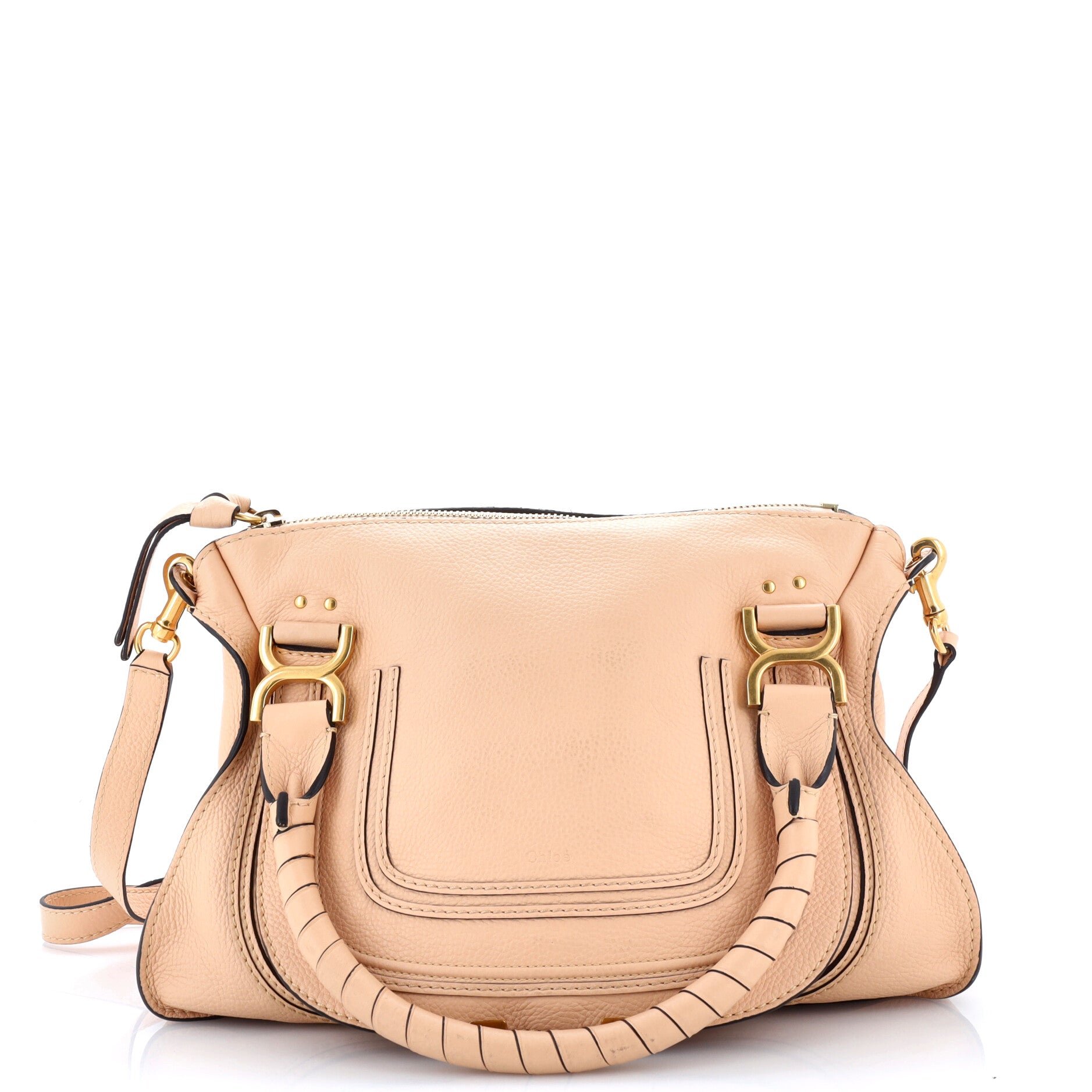 Marcie Satchel Leather Medium