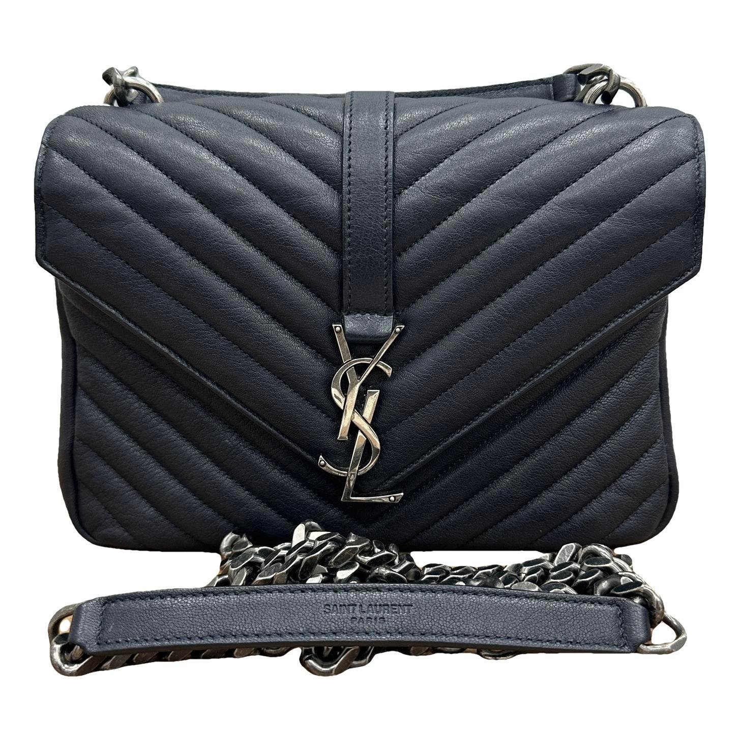 Collége monogramme leather handbag