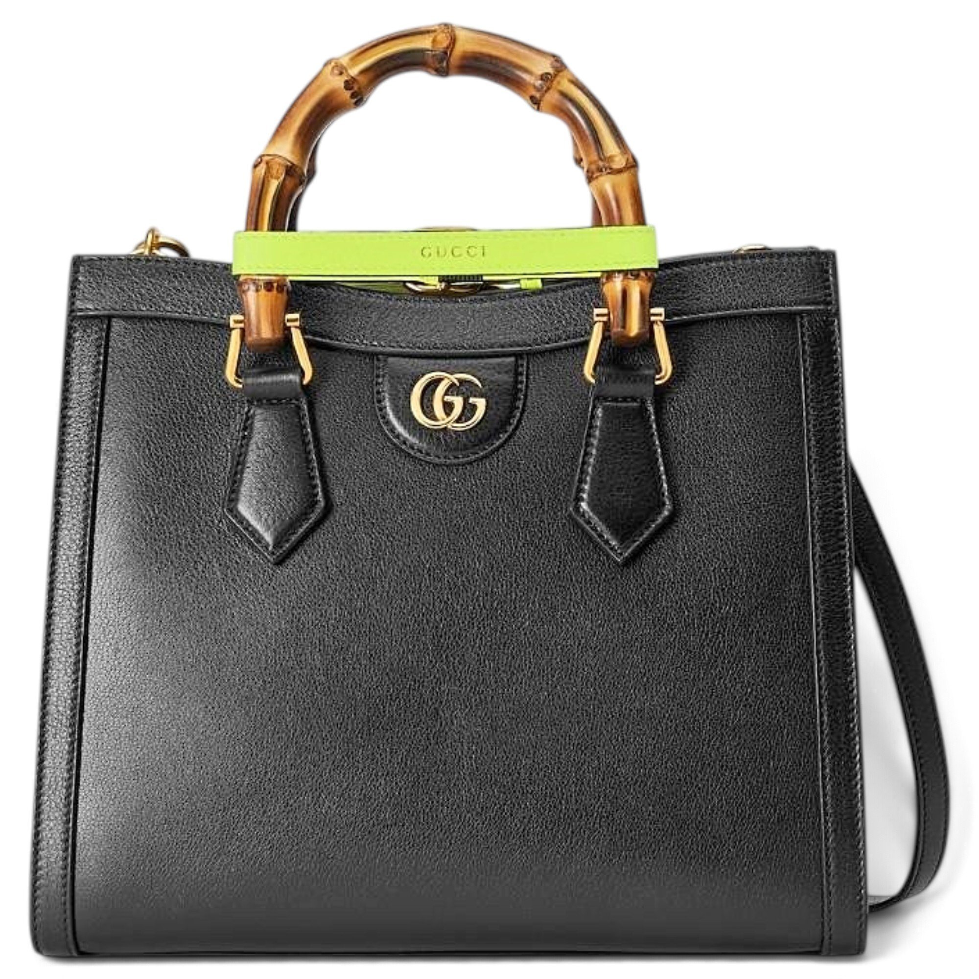 Diana Bamboo leather tote