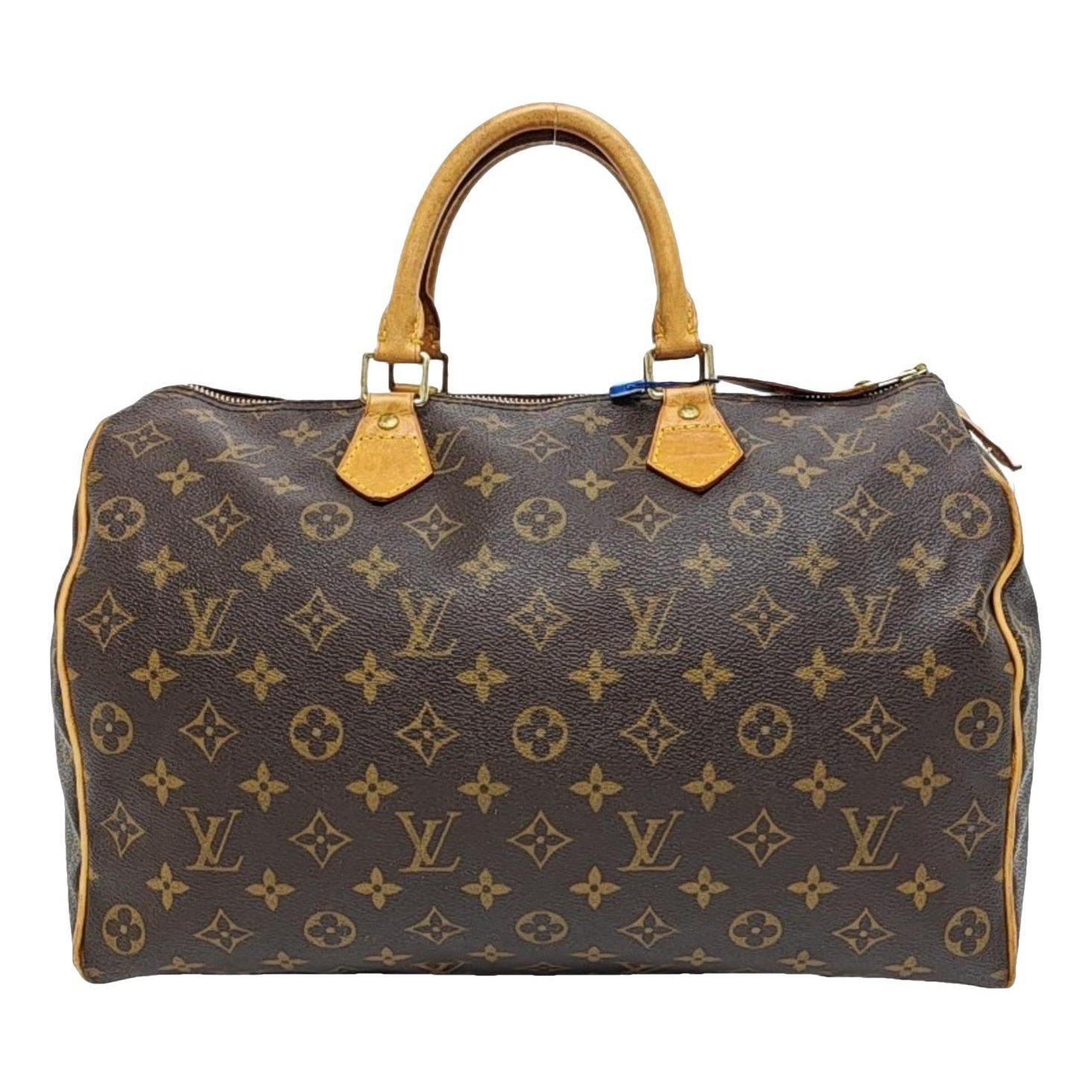 Nano Speedy / Mini HL leather handbag