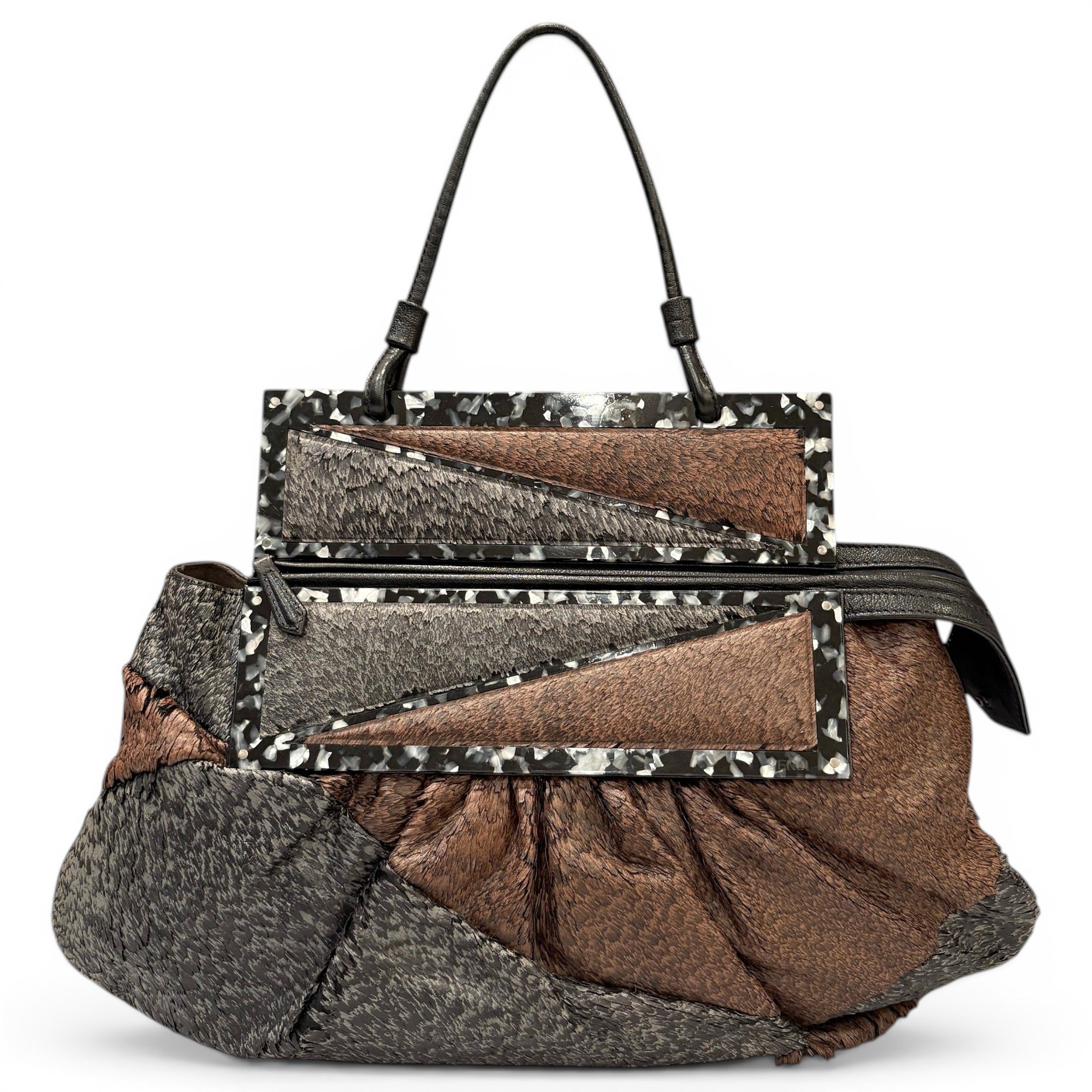 Pony-style calfskin handbag