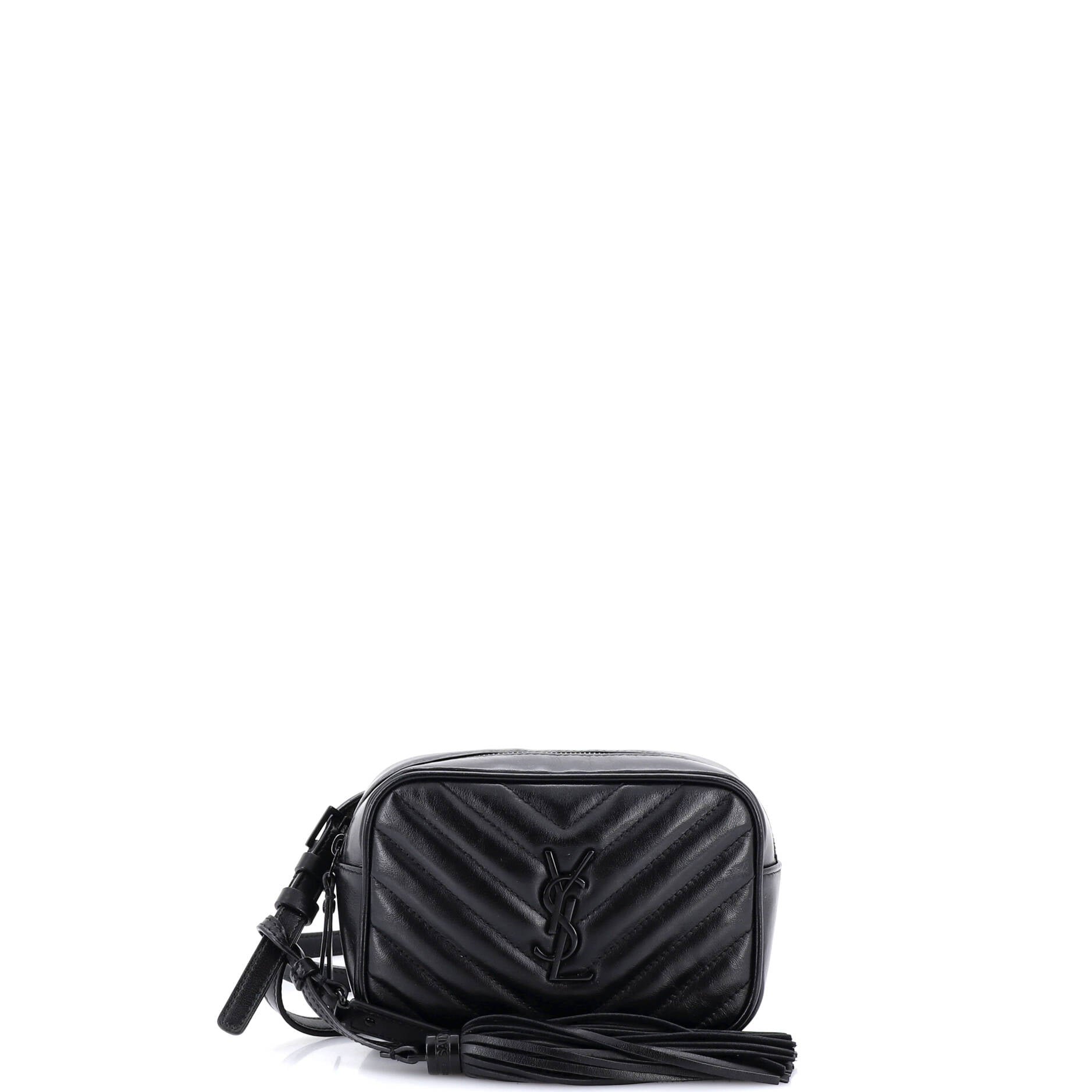 Lou Belt Bag Matelasse Chevron Leather