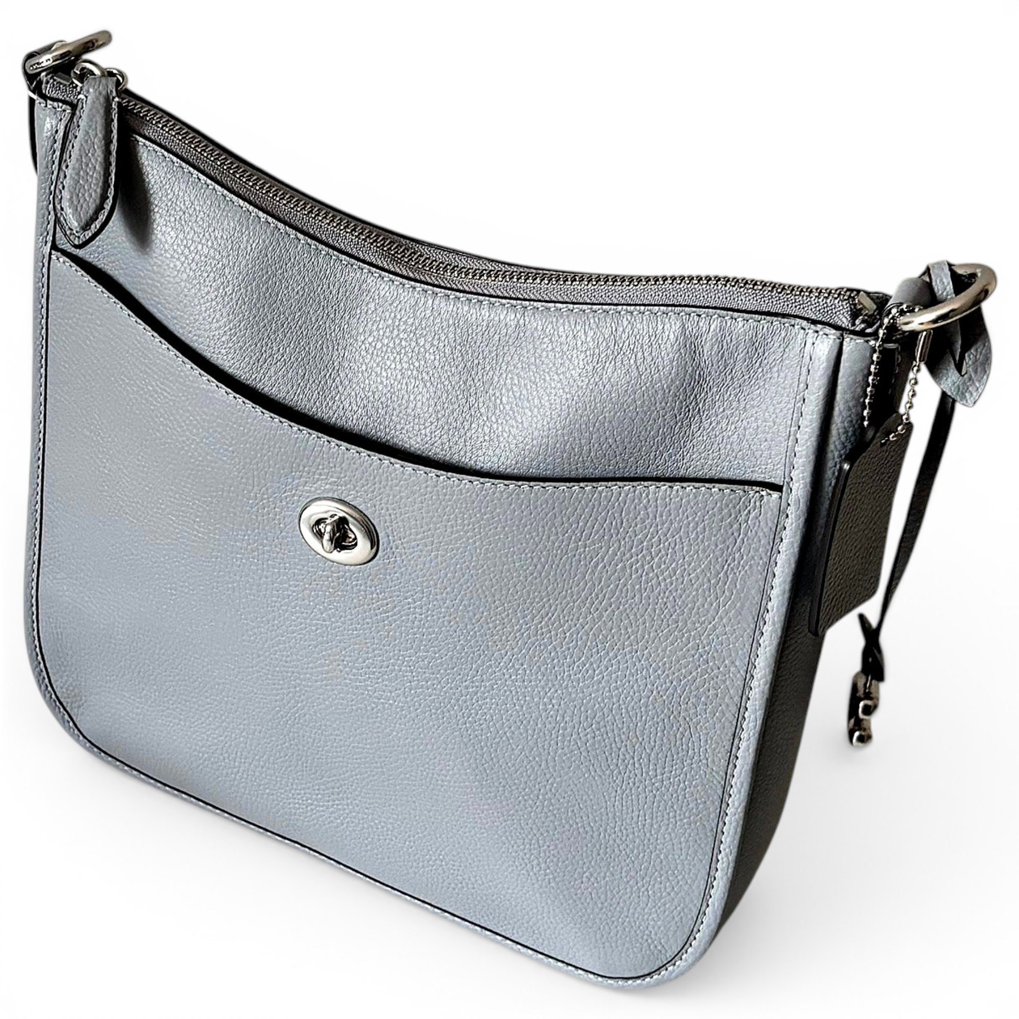 Leather crossbody bag