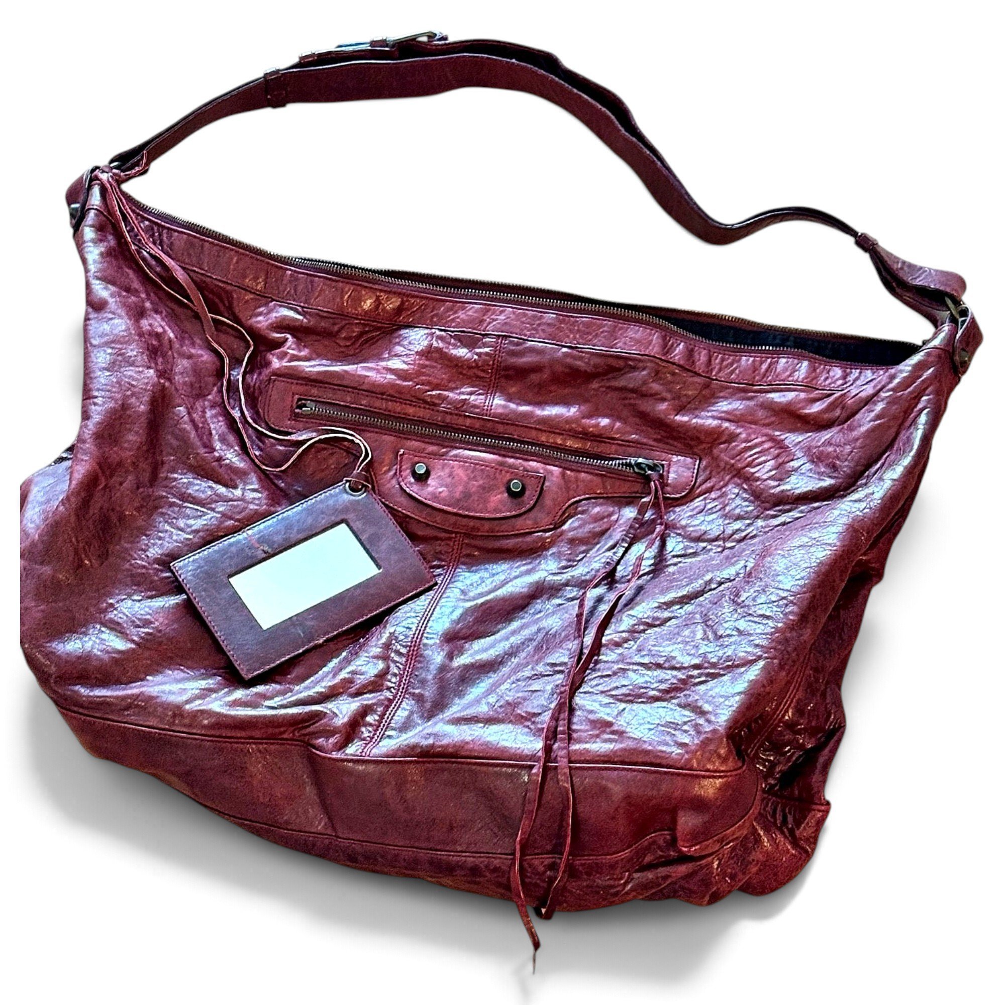 Day leather handbag