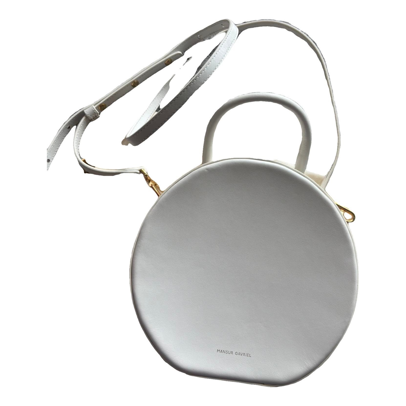 Mansur Gavriel Circle leather handbag