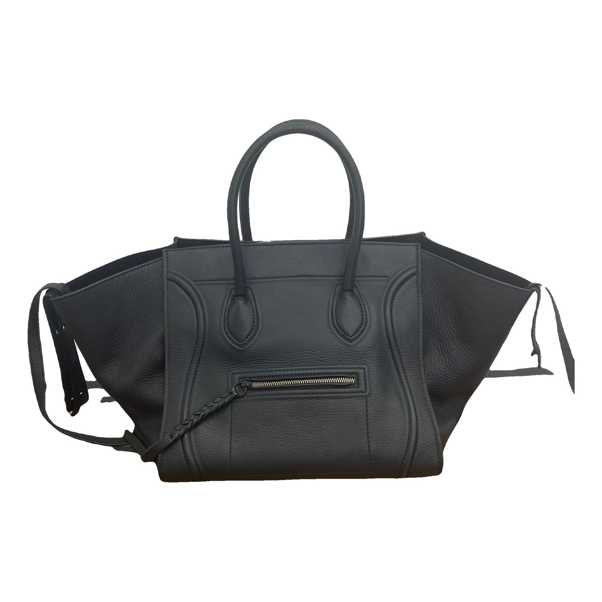 Luggage leather handbag