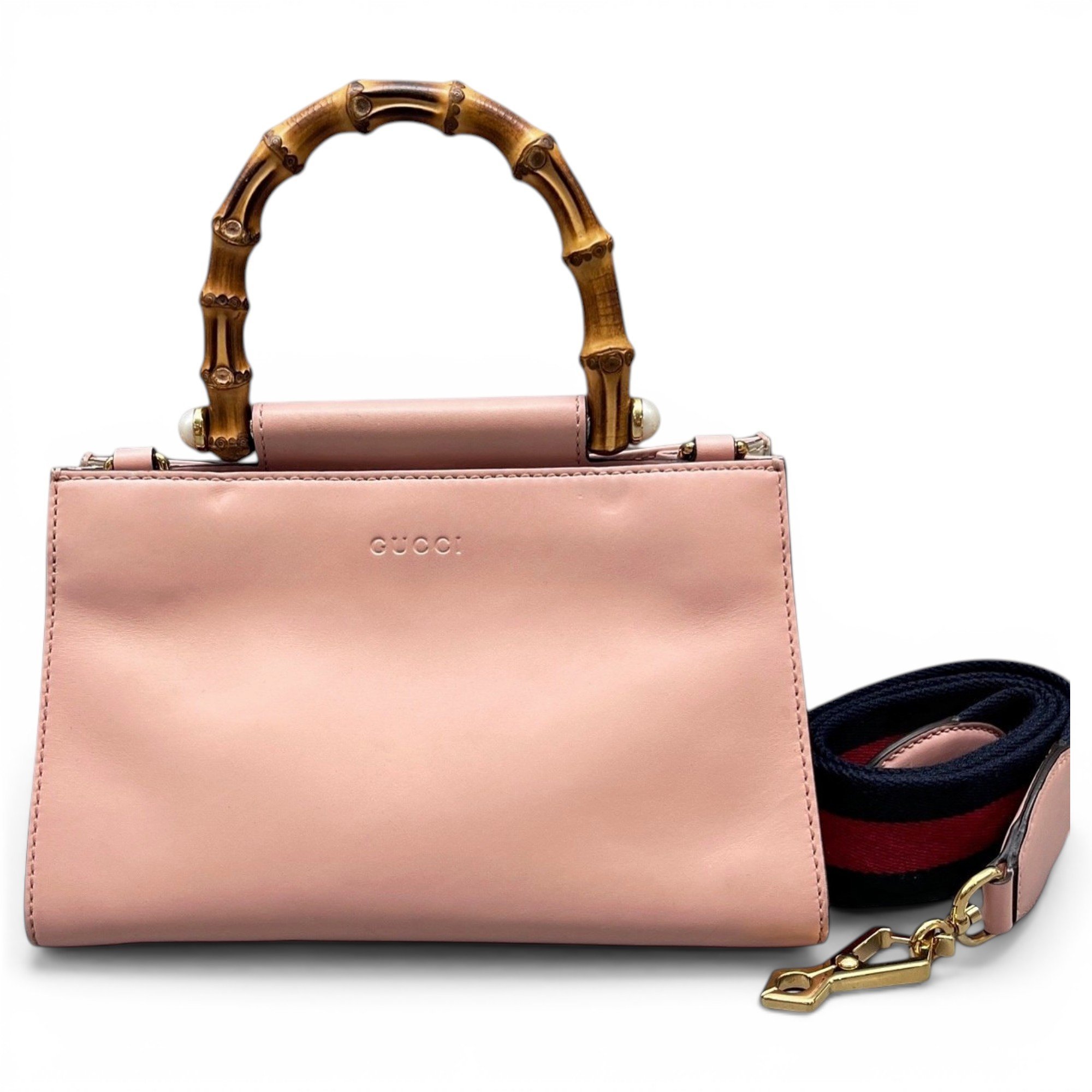 Nymphaea leather handbag