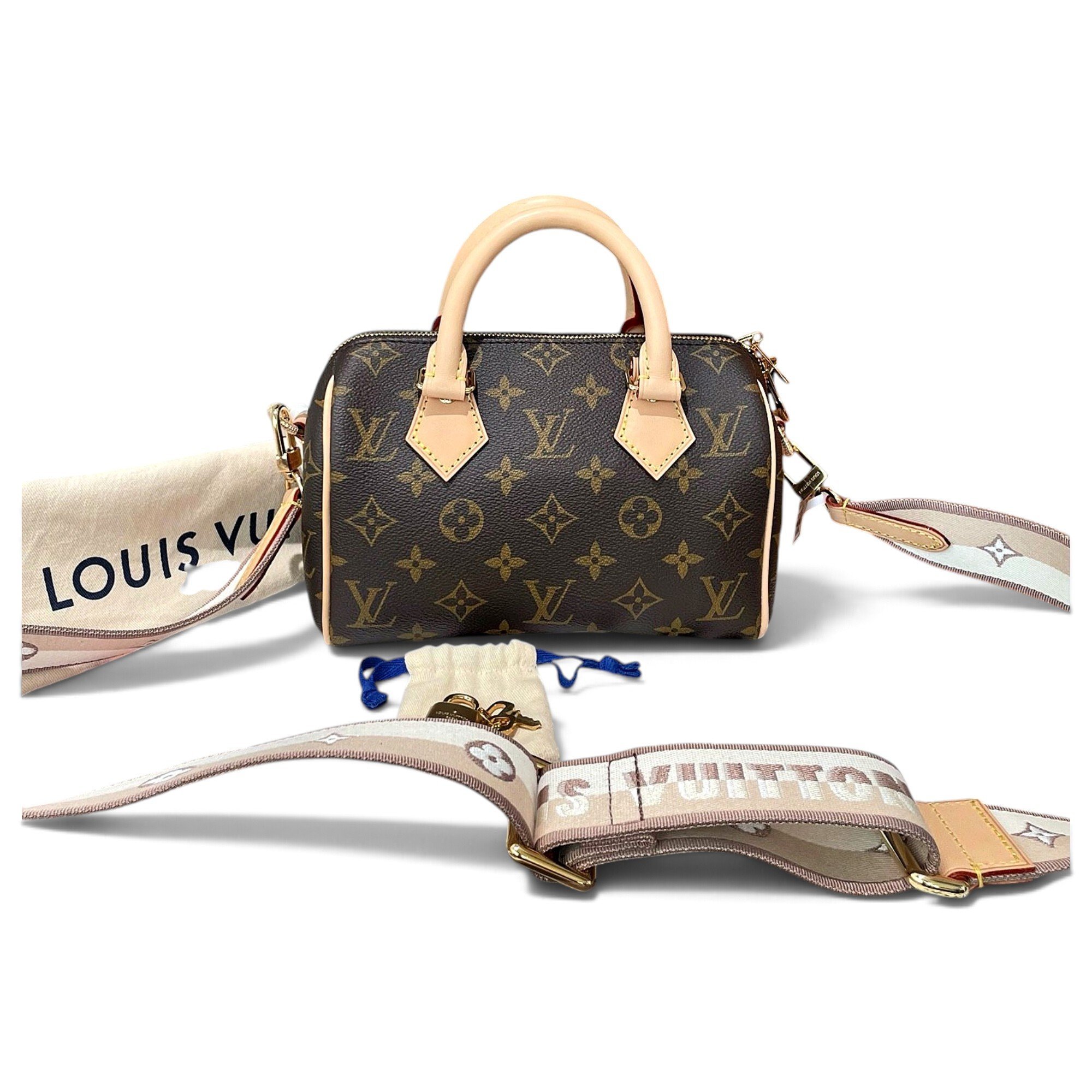 Speedy Bandoulière leather handbag