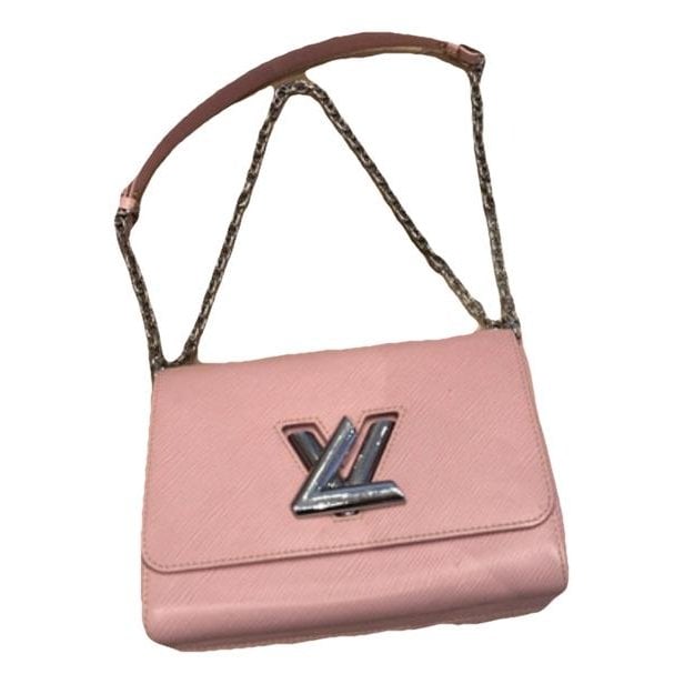 Twist leather crossbody bag