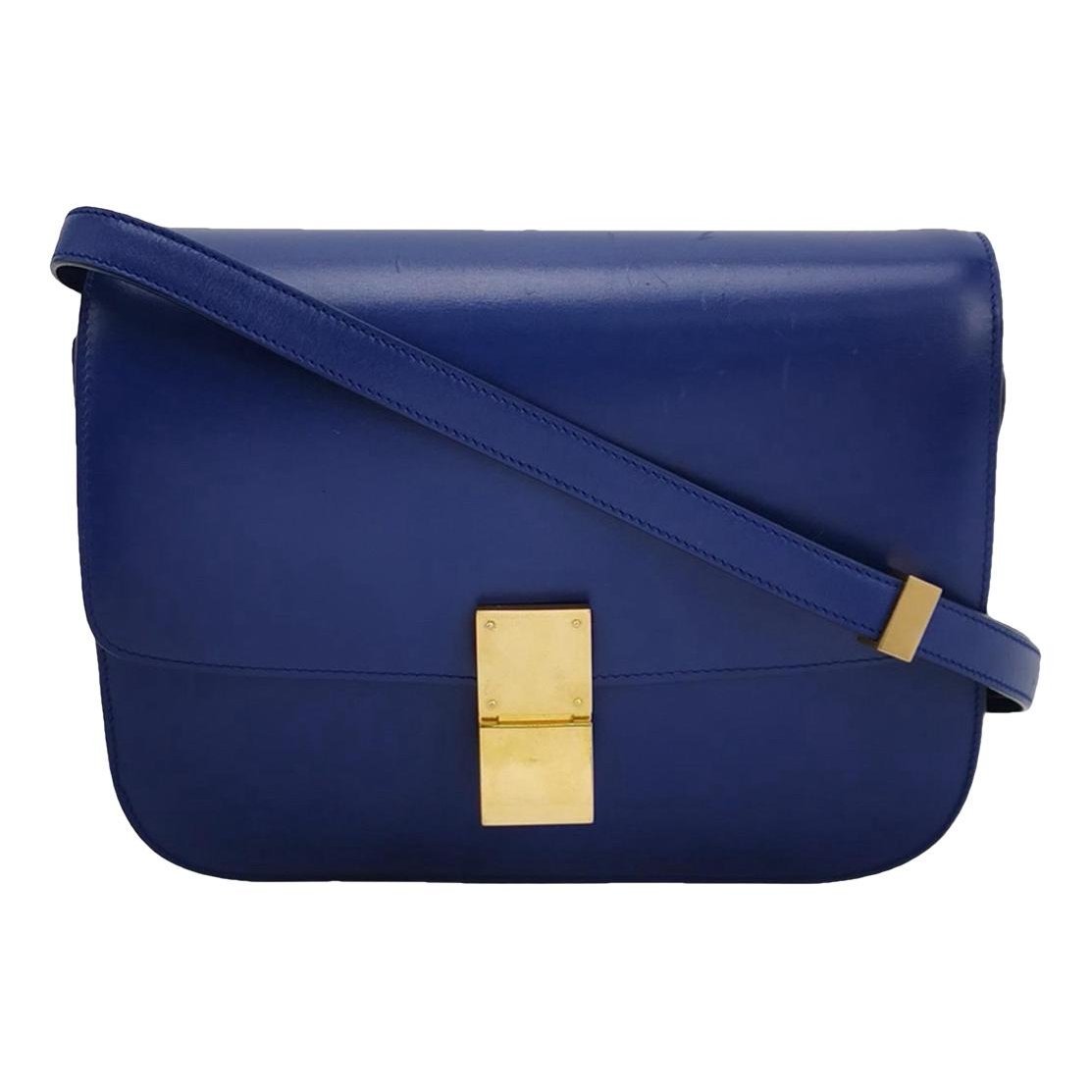 Classic leather crossbody bag