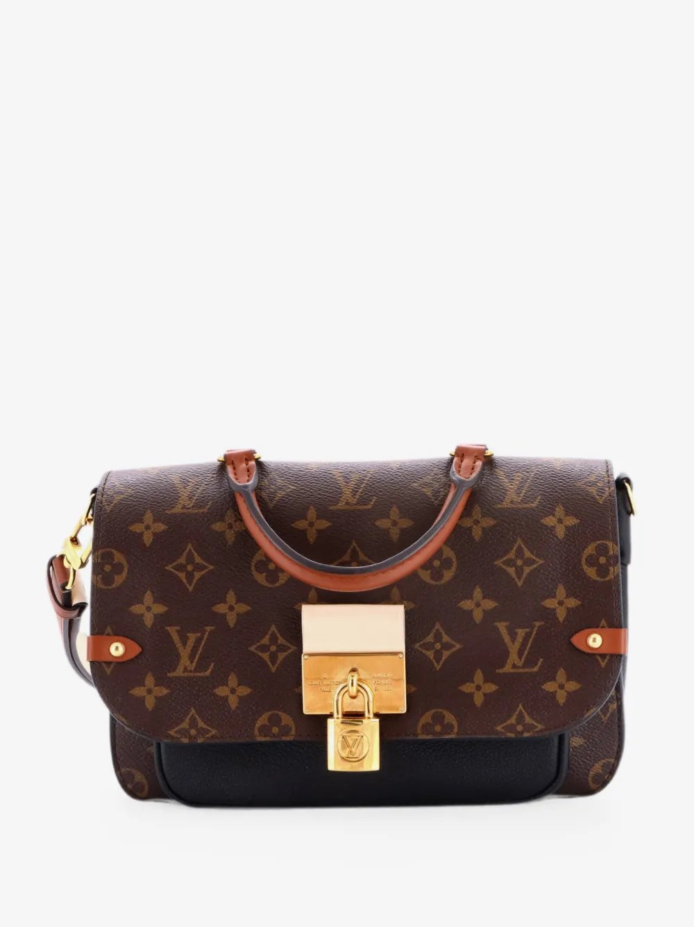 Vaugirard Handbag Monogram Canvas with Leather satchel