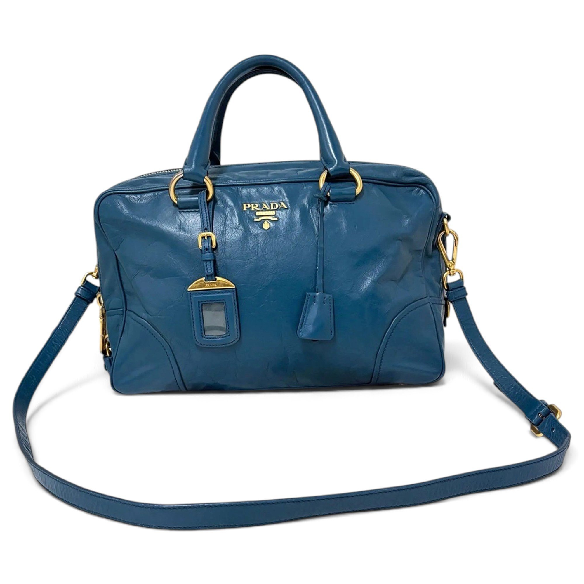 Leather crossbody bag