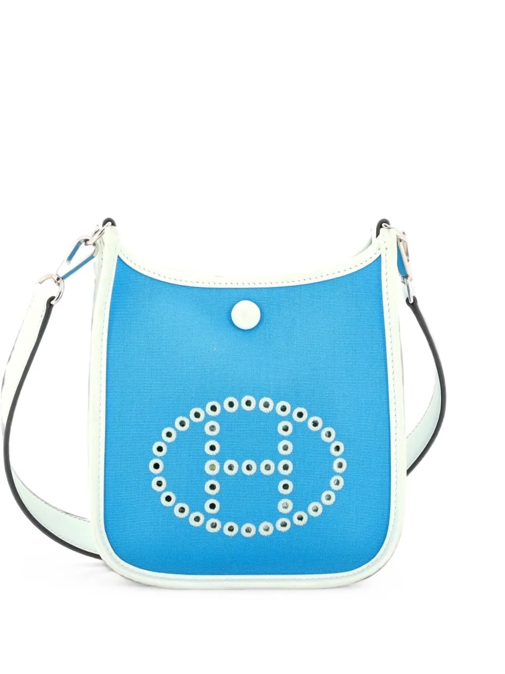 Neo Evelyne Bag Toile and Leather TPM crossbody bag
