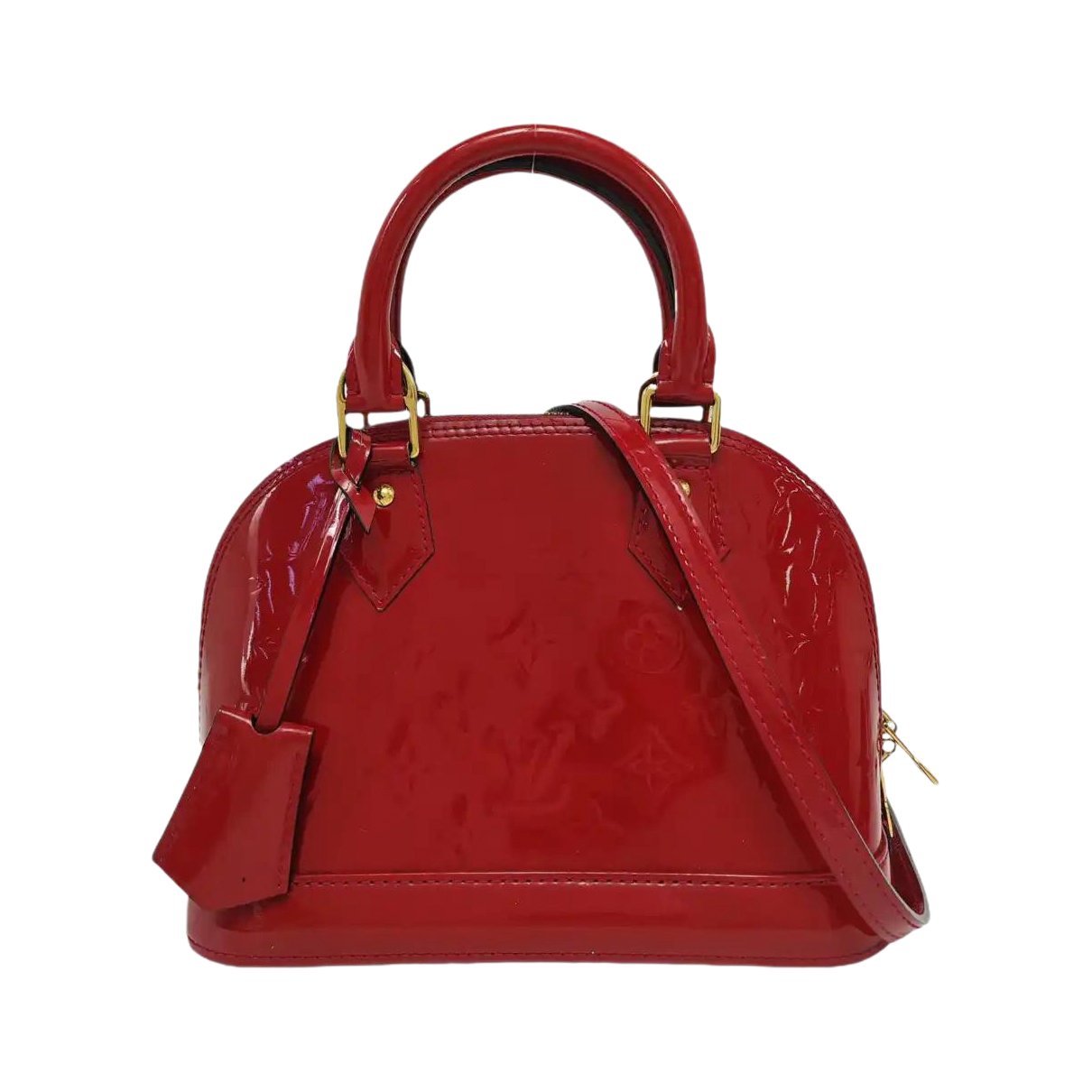 Alma BB patent leather handbag
