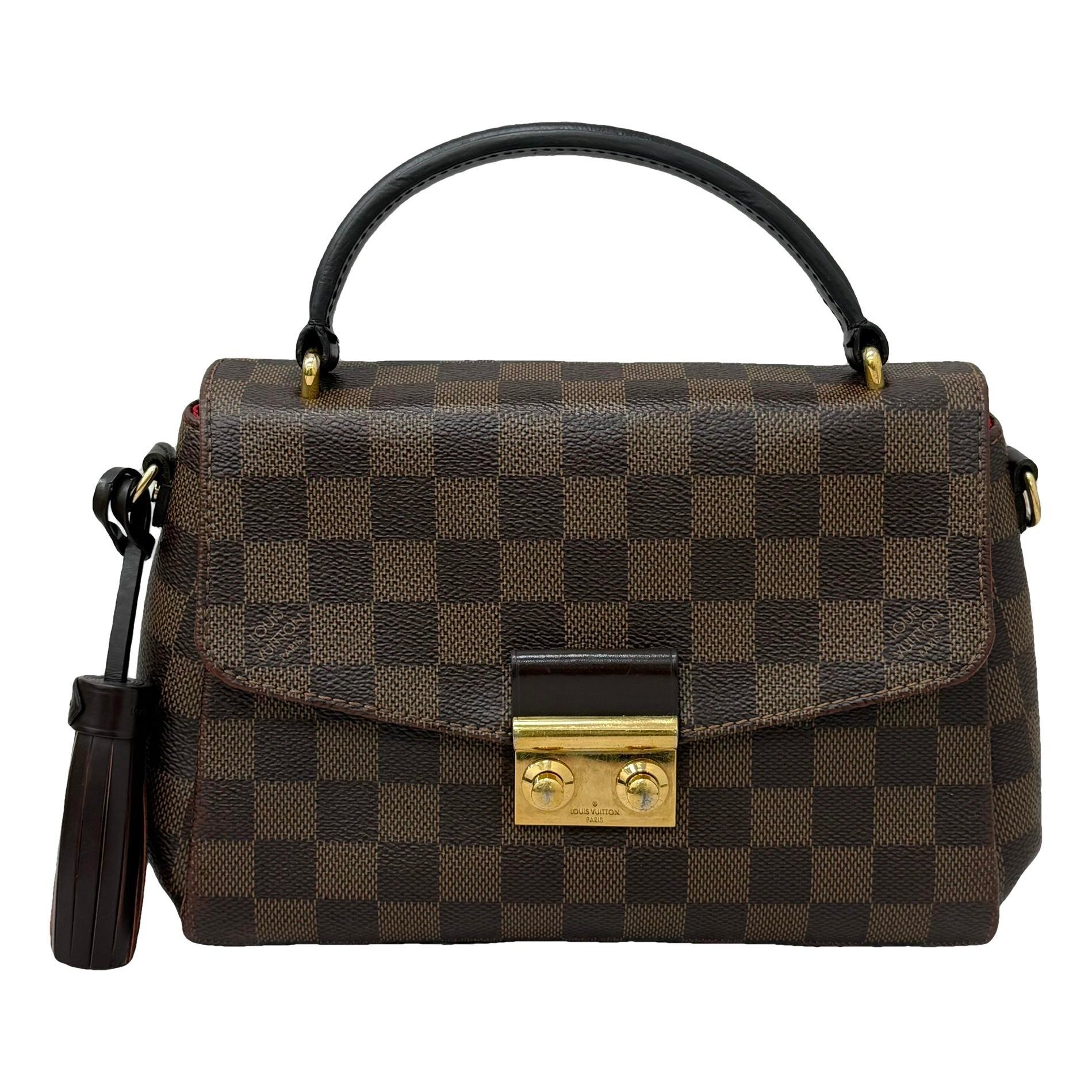 Croisette leather handbag