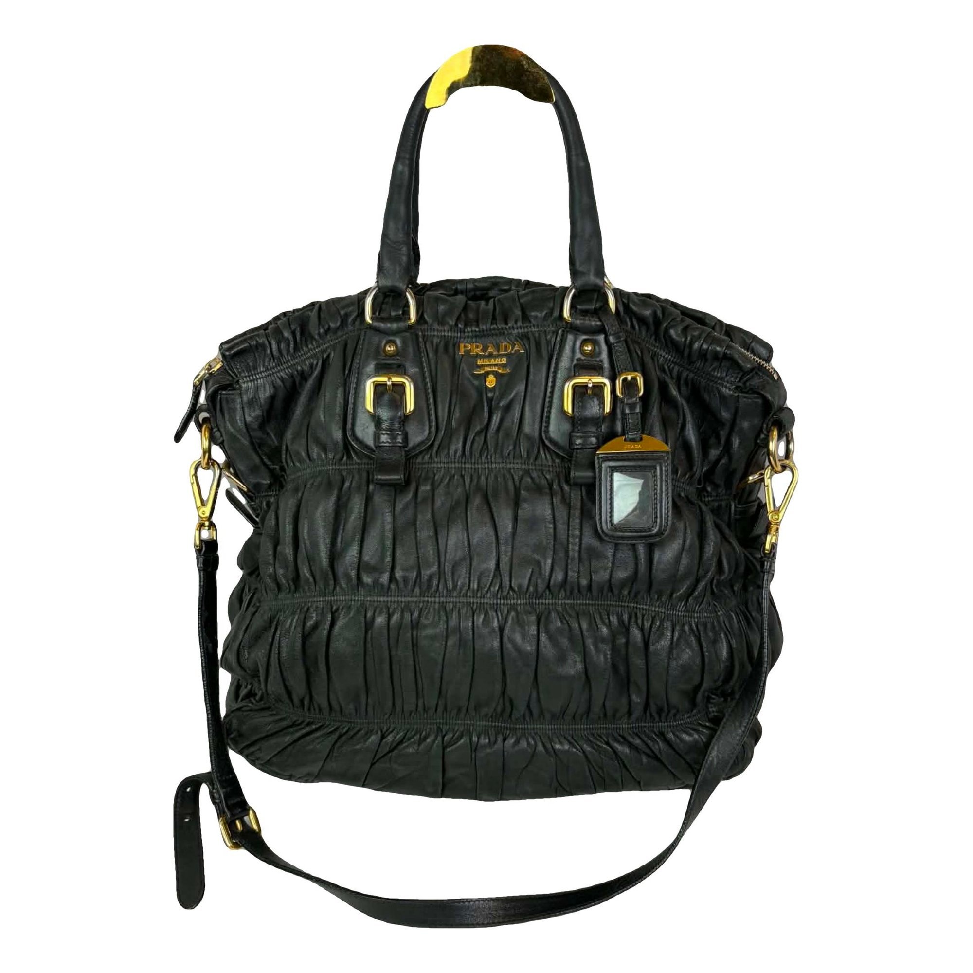 Leather handbag