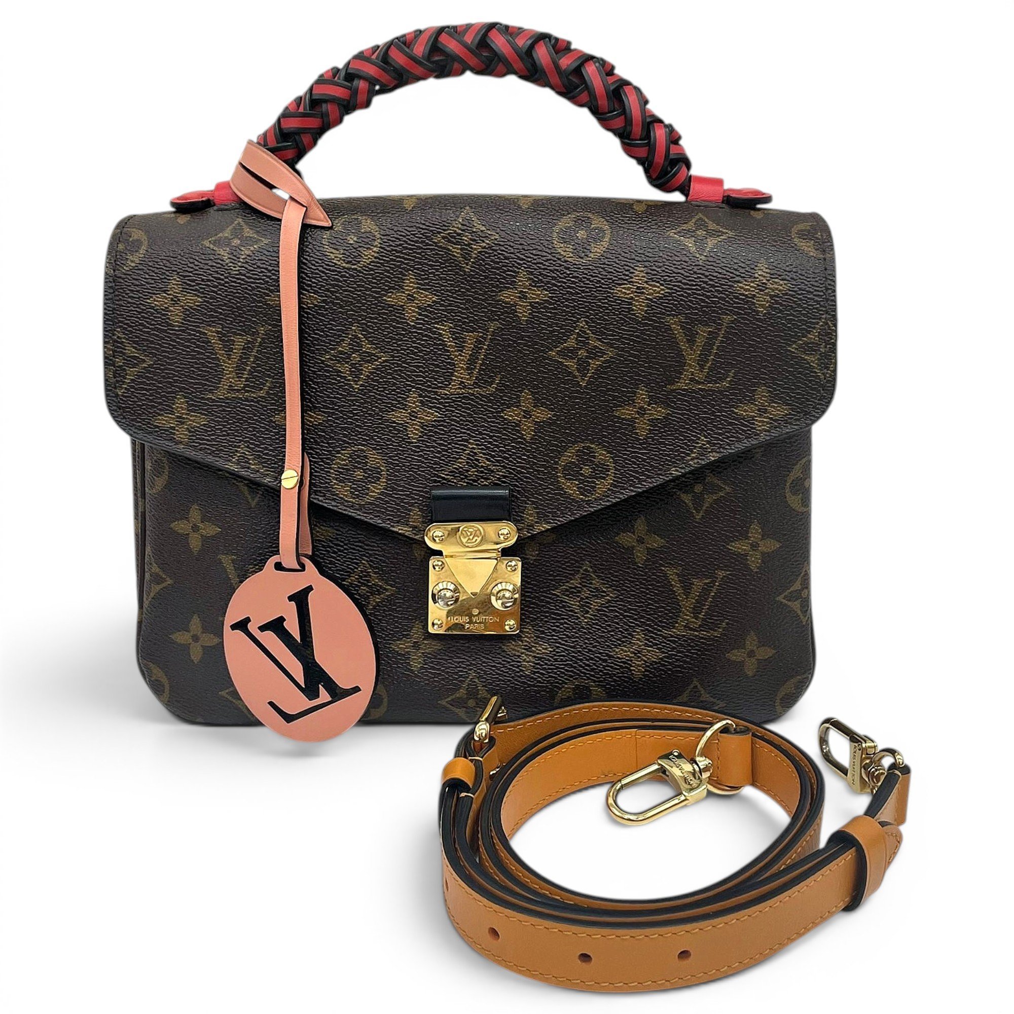 Metis leather handbag