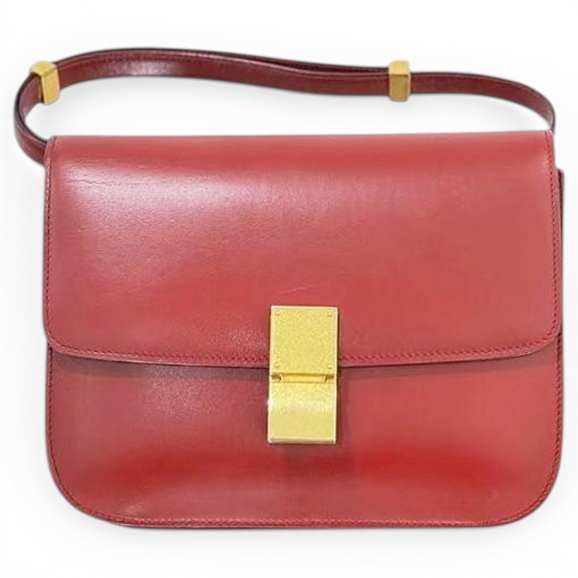 Classic leather handbag