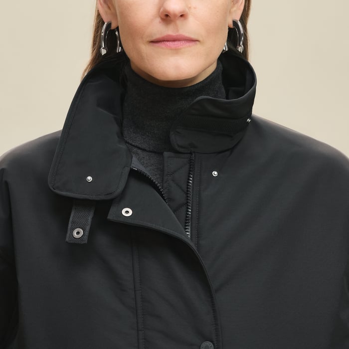 Noir Bomber Jacket