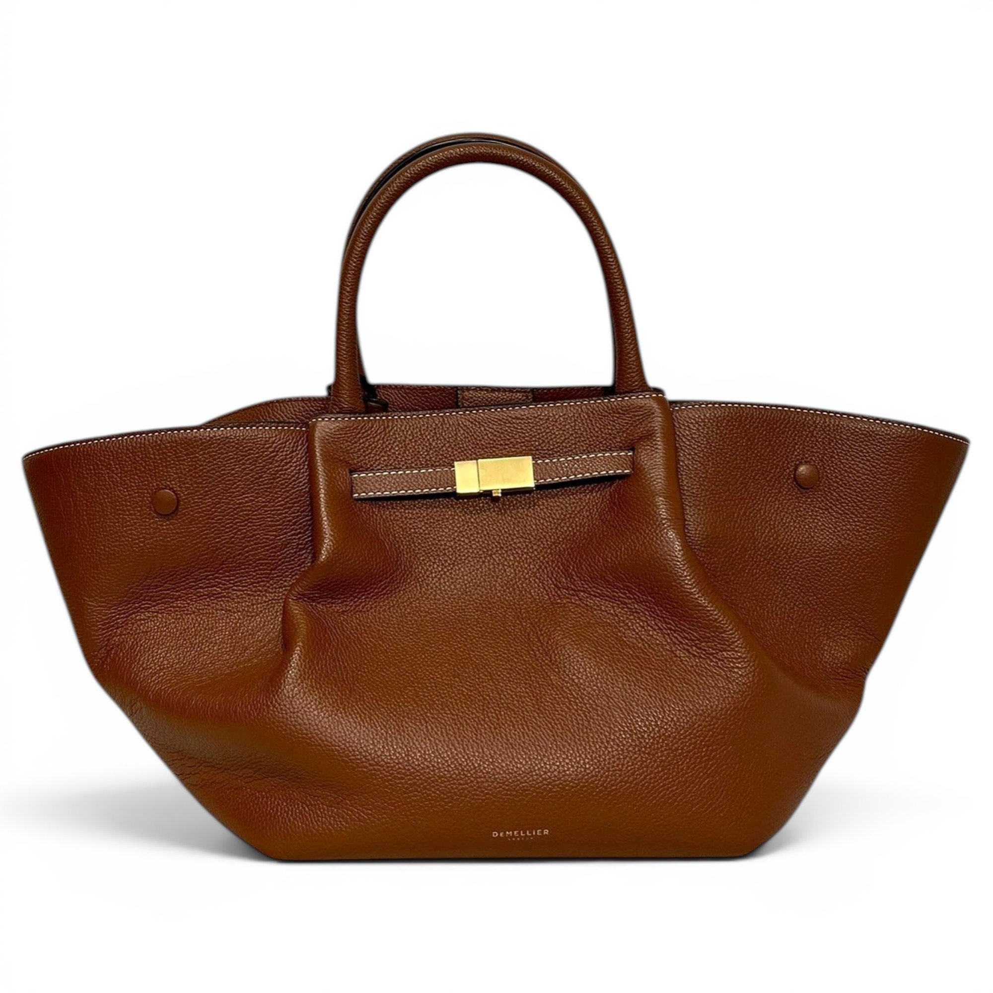 Leather tote