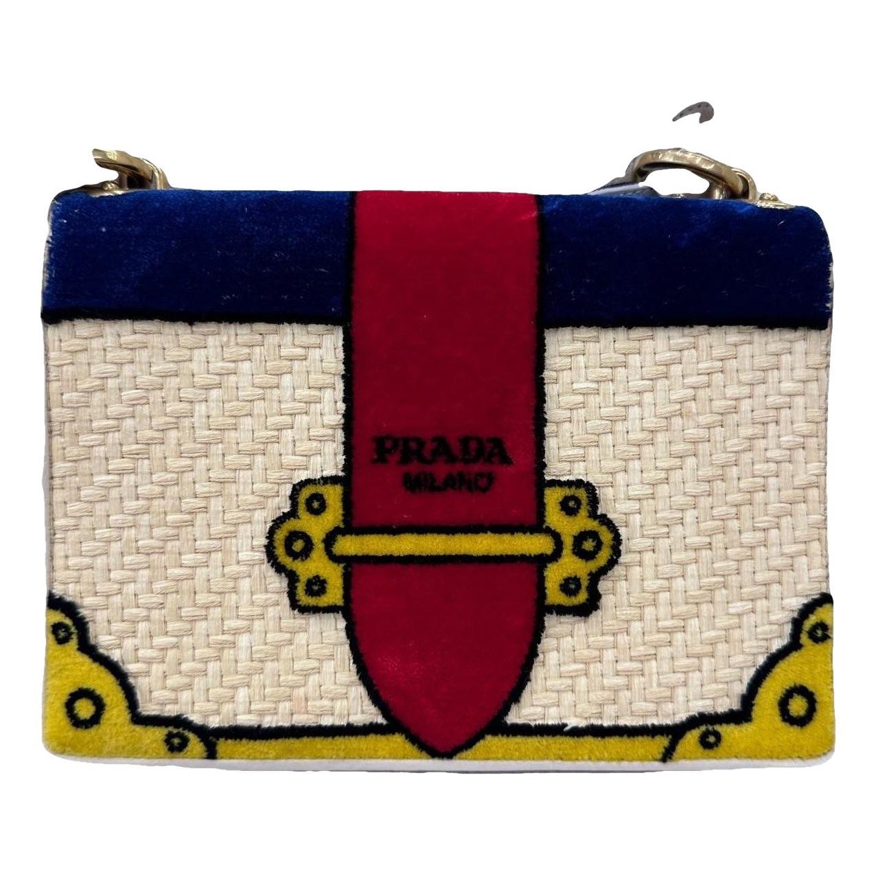 Cahier velvet handbag