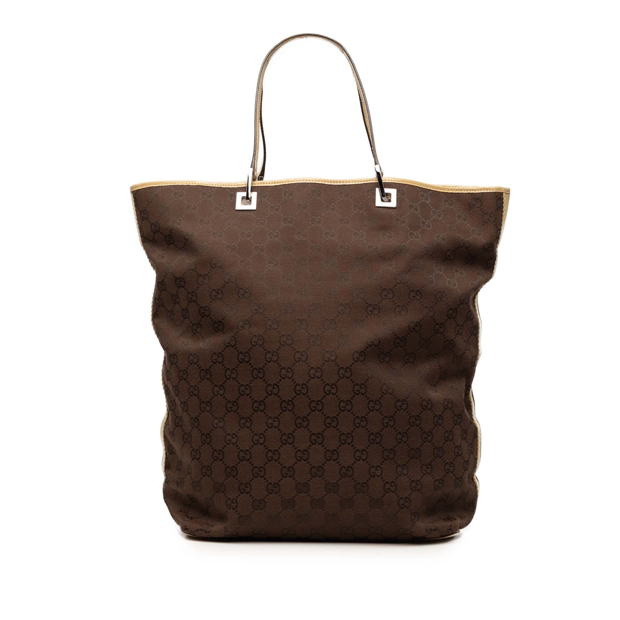 Leather tote