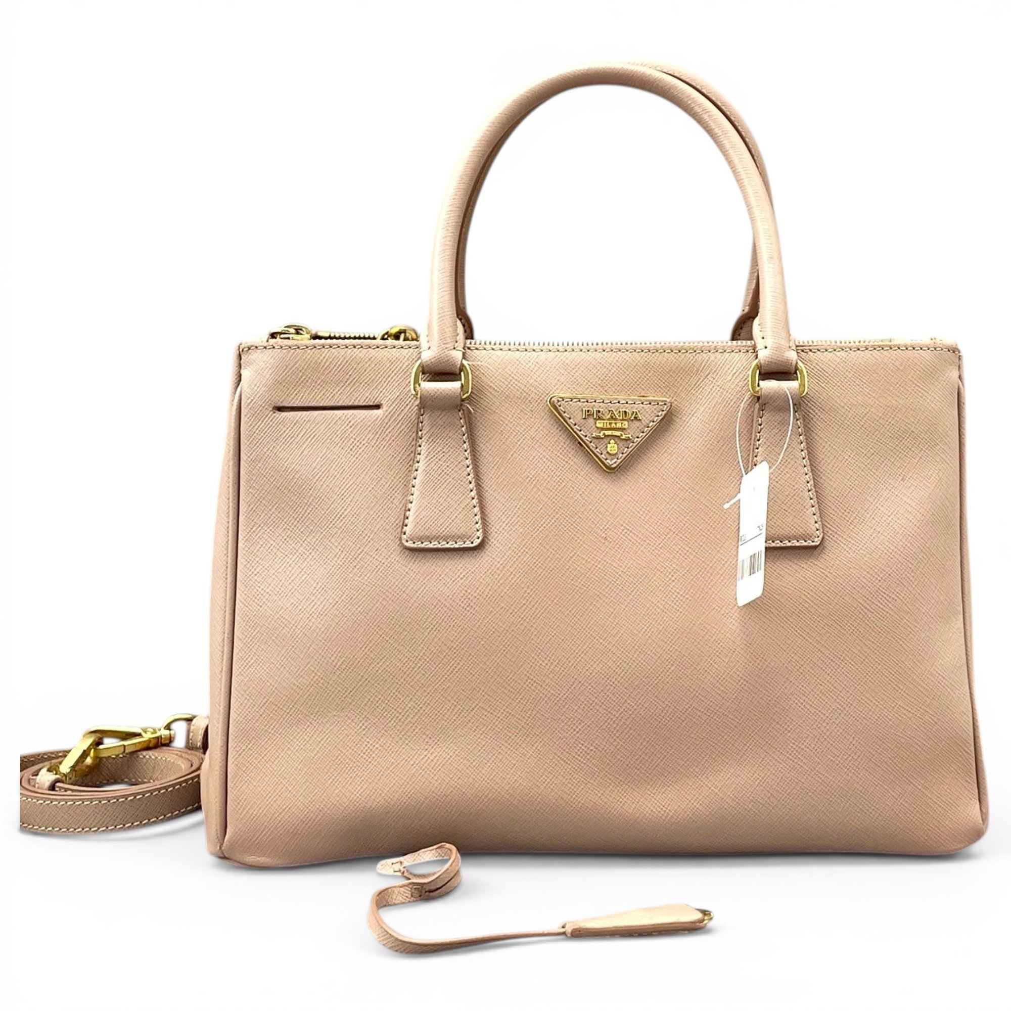 Galleria leather handbag