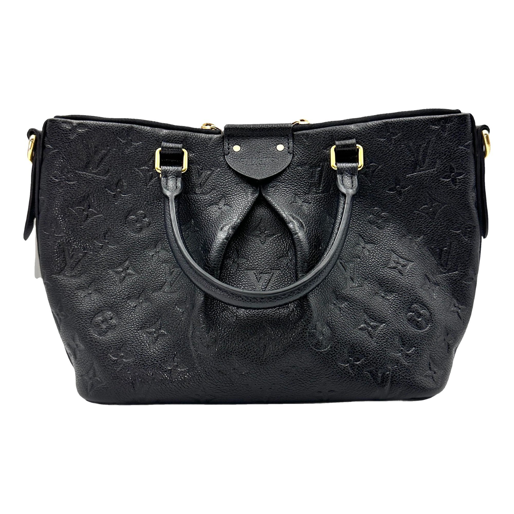 Mazarine leather handbag