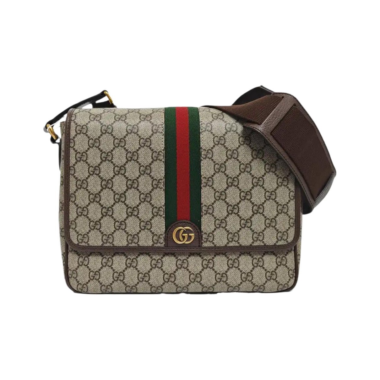 Ophidia leather crossbody bag