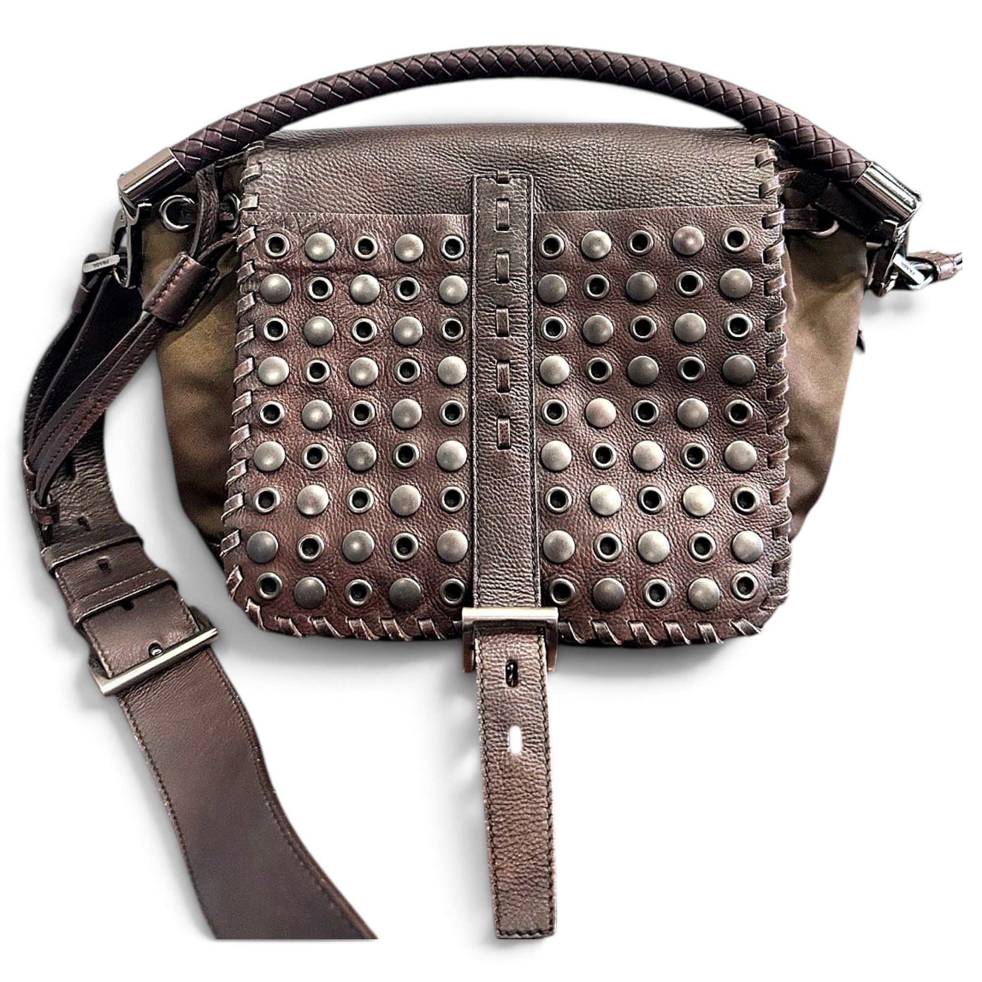Leather handbag