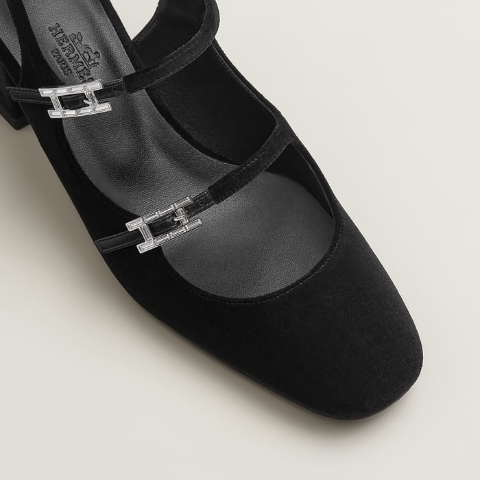 Noir Jackie 50 Pump
