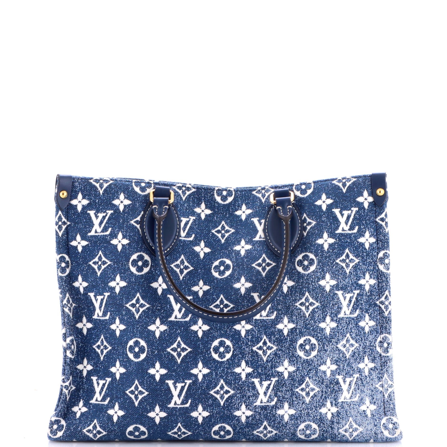 OnTheGo Tote Monogram Jacquard Denim MM