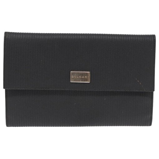 Vinyl clutch bag