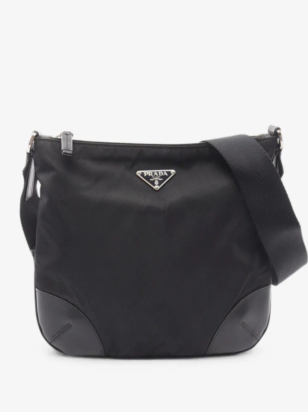 2010s Triangle logo shoulder bag