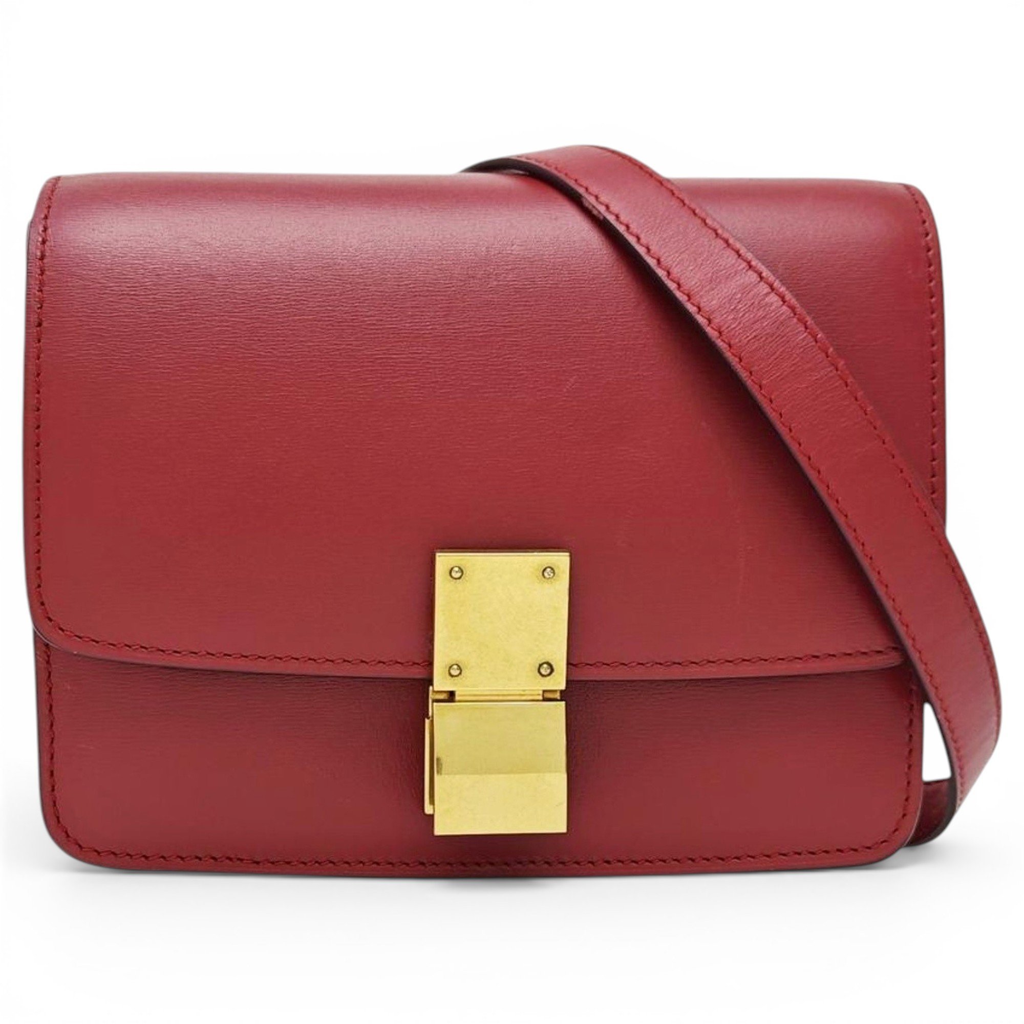 Leather handbag
