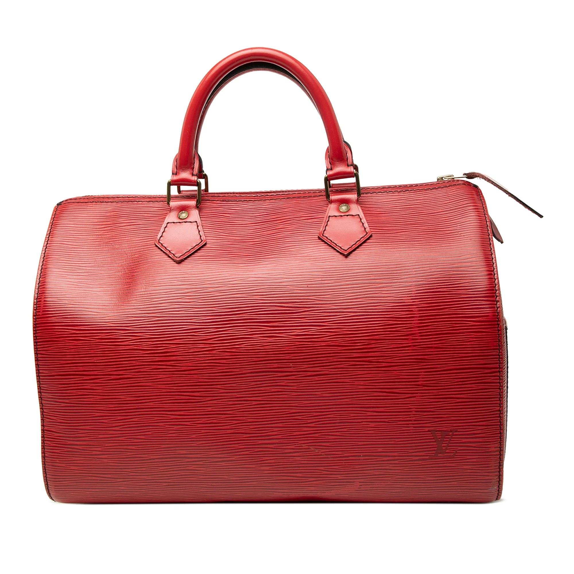 Speedy leather bag