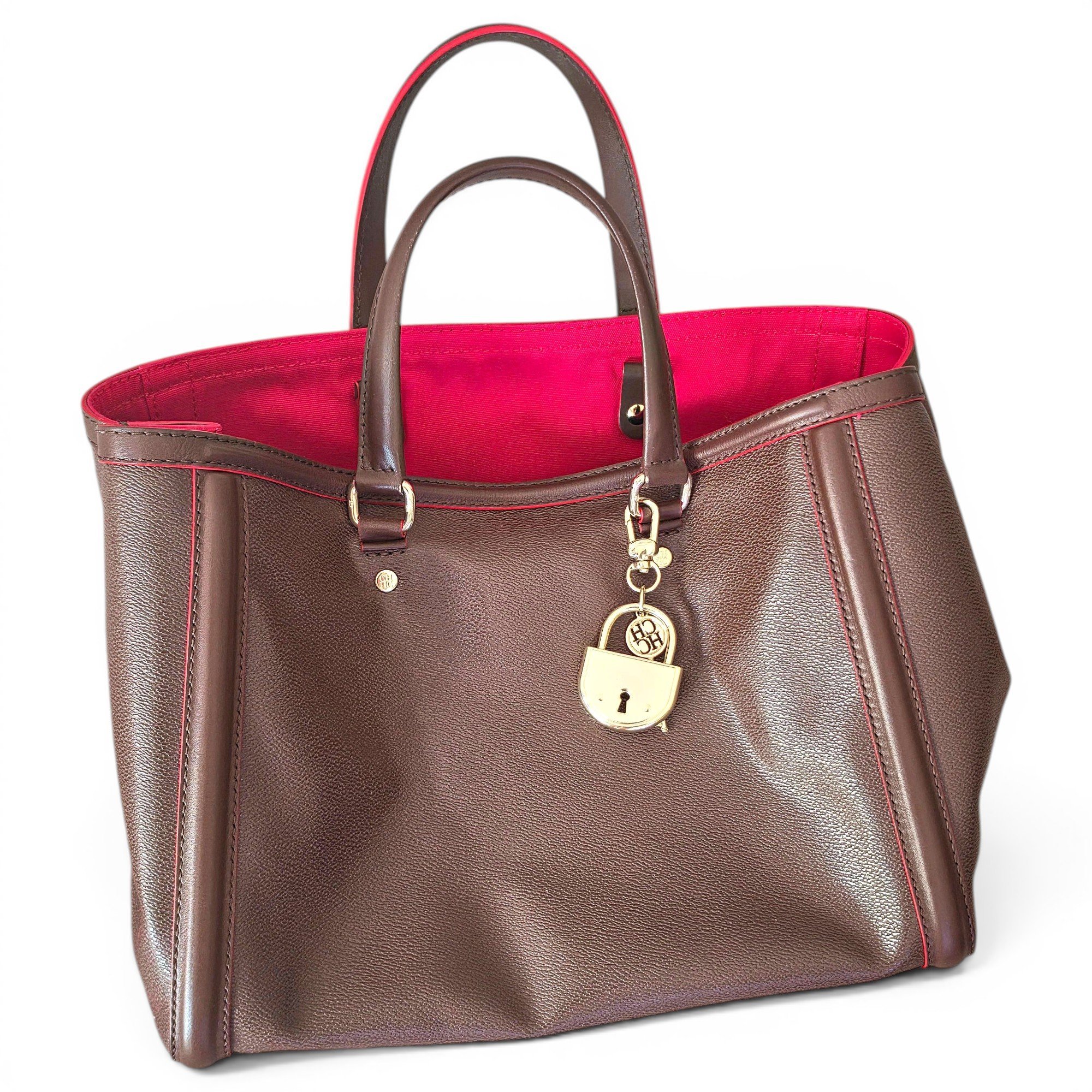 Carolina Herrera Leather tote