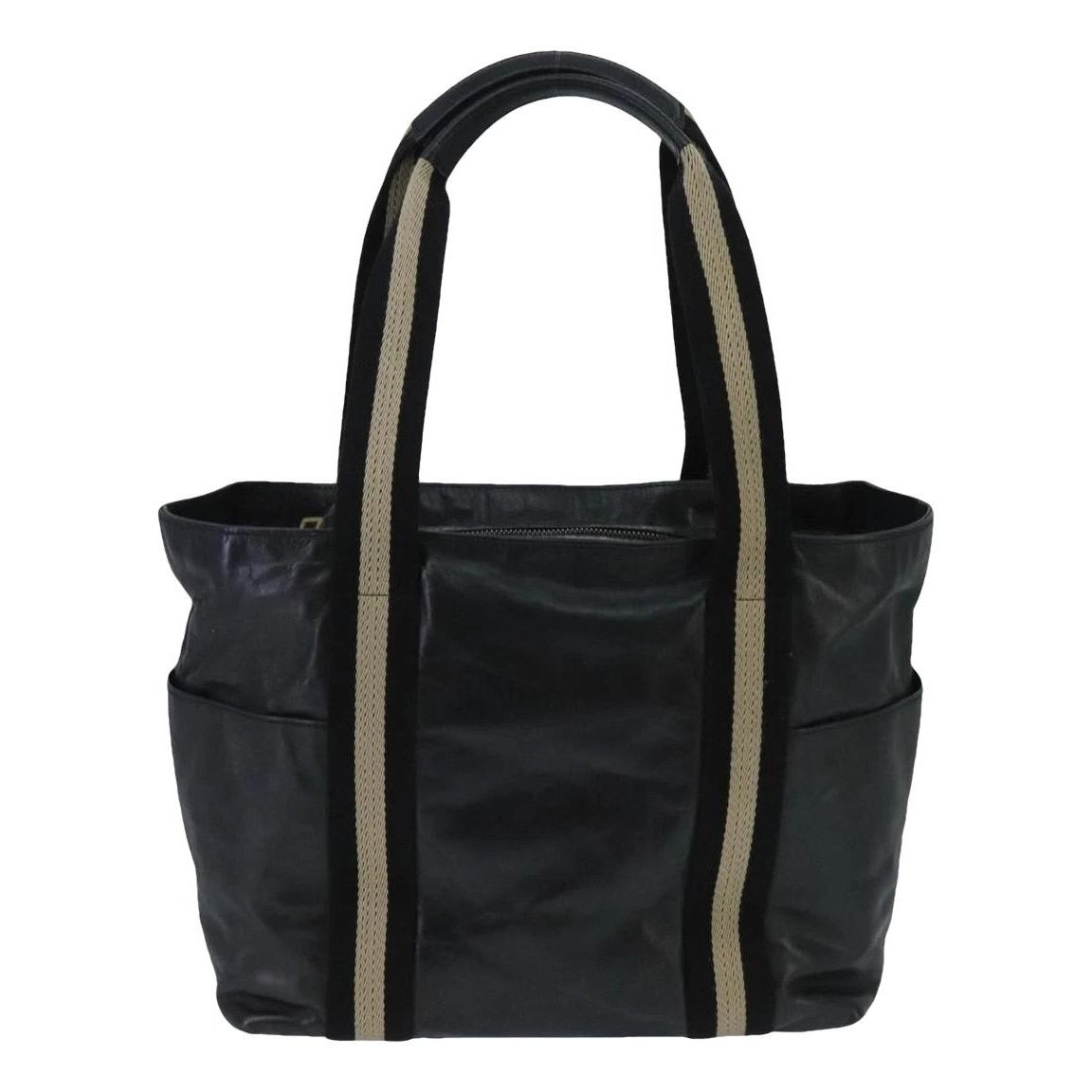 Leather tote