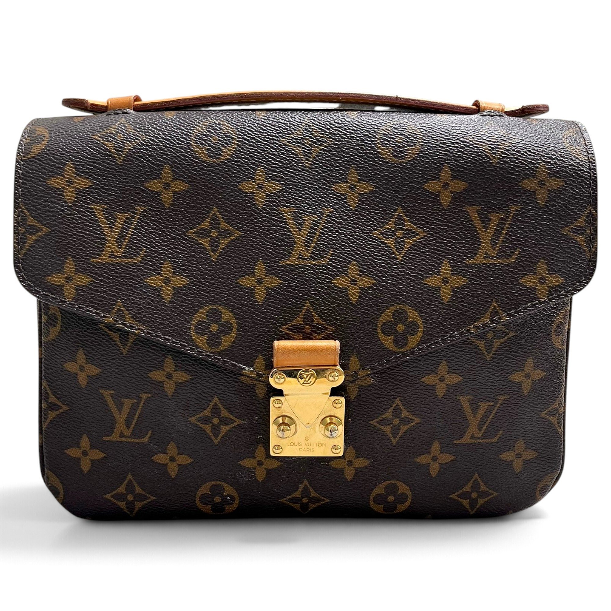 Metis leather handbag